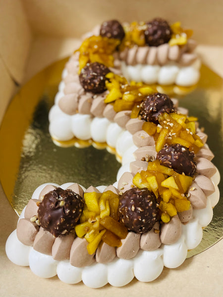 Pavlovas façon Number Cake