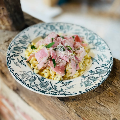 Coquillettes à la crème de truffes