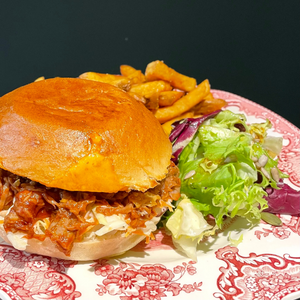 Burger pulled pork