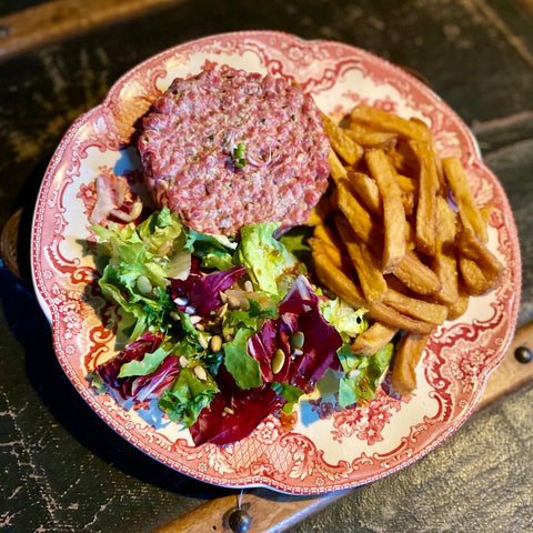 Tartare de boeuf au couteau